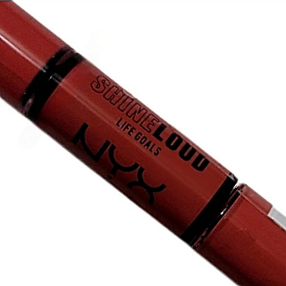 NYX Shine Loud Long-Lasting Liquid Lipstick shade Life Goals NWOT - Picture 4 of 6